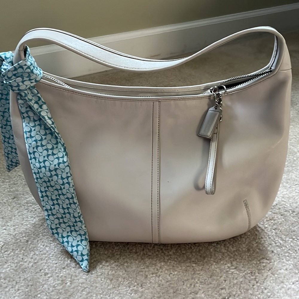 White Coach Hobo Bag